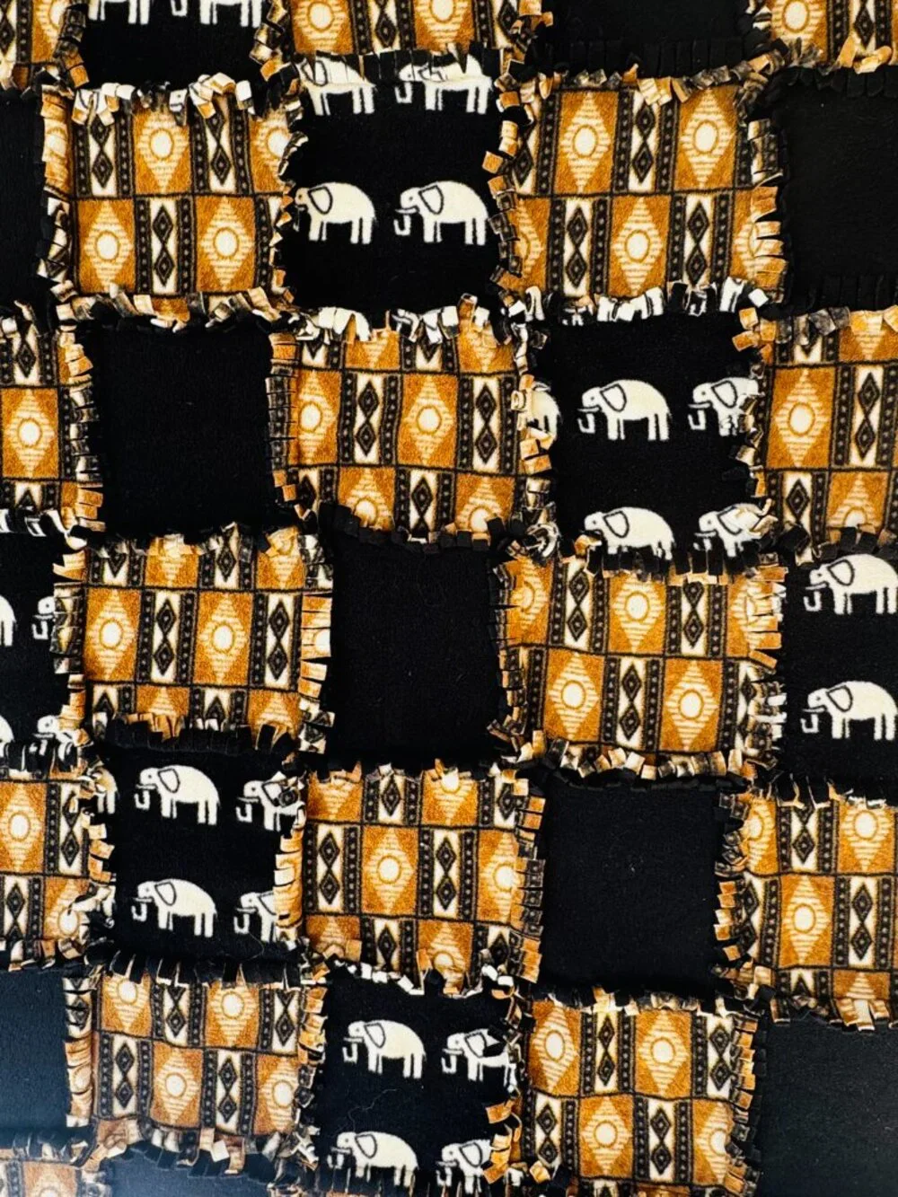 Handmade Fleece Blanket 49x64